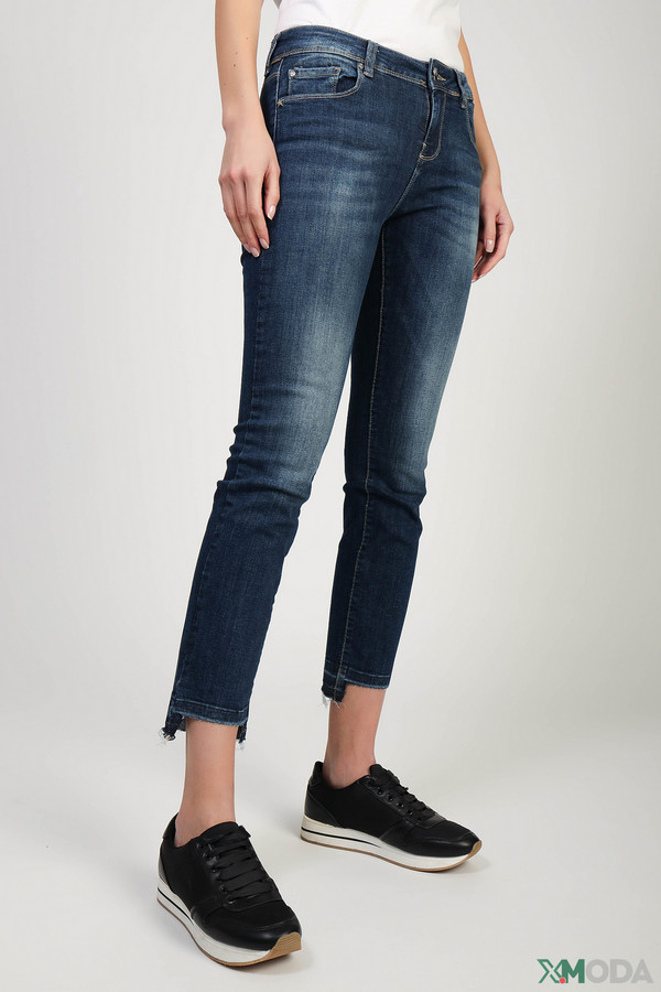 Брюки Gaudi Jeans, размер 44(L32), цвет синий - фото 4