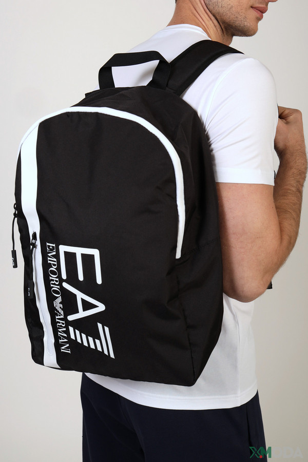Рюкзак EA7, размер OS, цвет чёрный