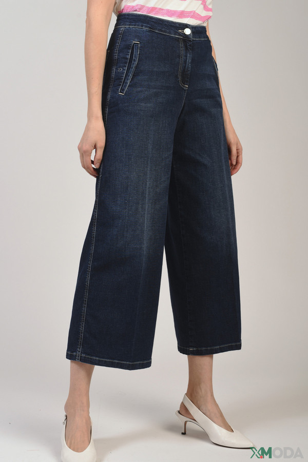 Модные джинсы Penny Black Grey, размер 44, цвет синий - фото 2