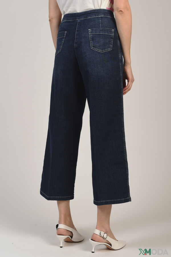 Модные джинсы Penny Black Grey, размер 44, цвет синий - фото 4