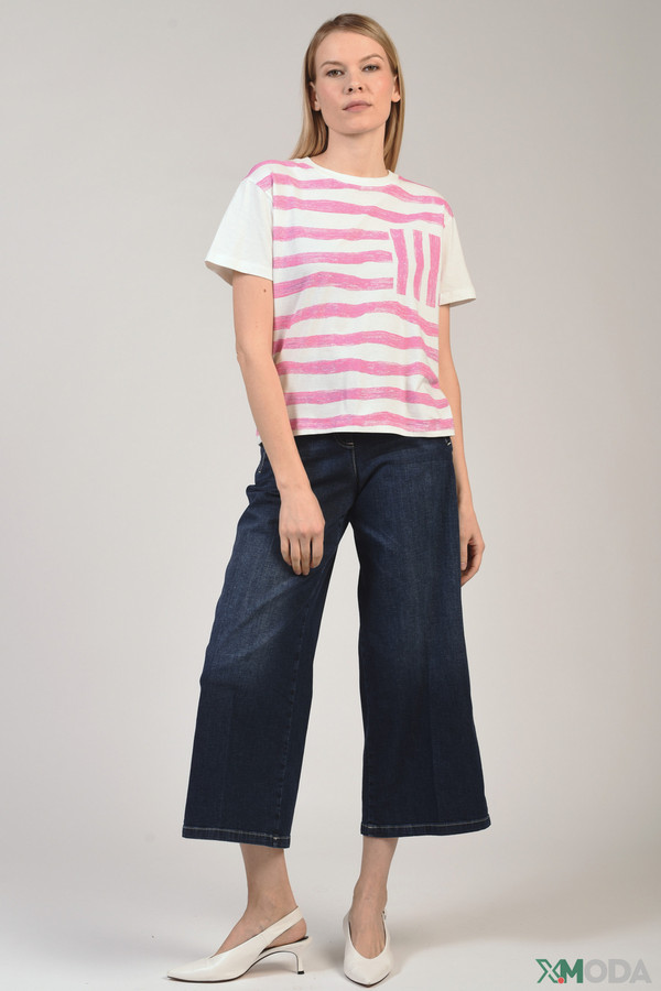 Модные джинсы Penny Black Grey, размер 44, цвет синий - фото 1