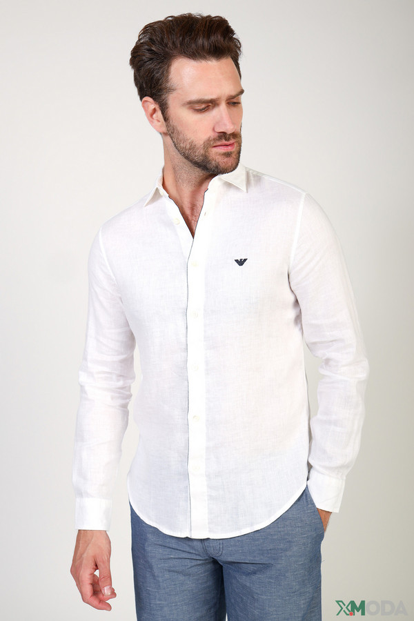 Рубашка Emporio Armani — Рубашки и сорочки — Мужская одежда — X-MODA.RU —интернет-магазин модной одежды с доставкой по России
