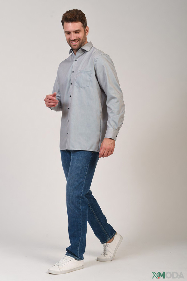 Рубашка с длинным рукавом Casa Moda, размер вотор 44, плечи 56 - фото 2