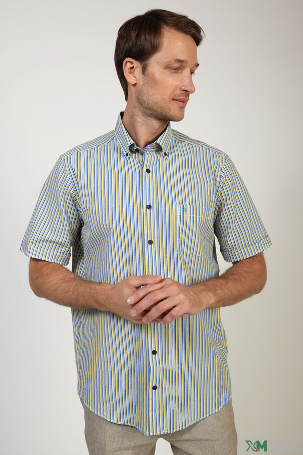 Мужские рубашки с коротким рукавом Casa Moda, размер 54-56 - фото 1