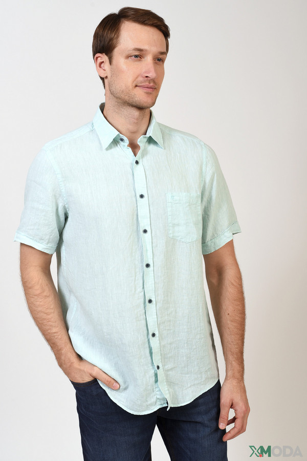 Мужские рубашки с коротким рукавом Casa Moda, размер 46-48 - фото 1