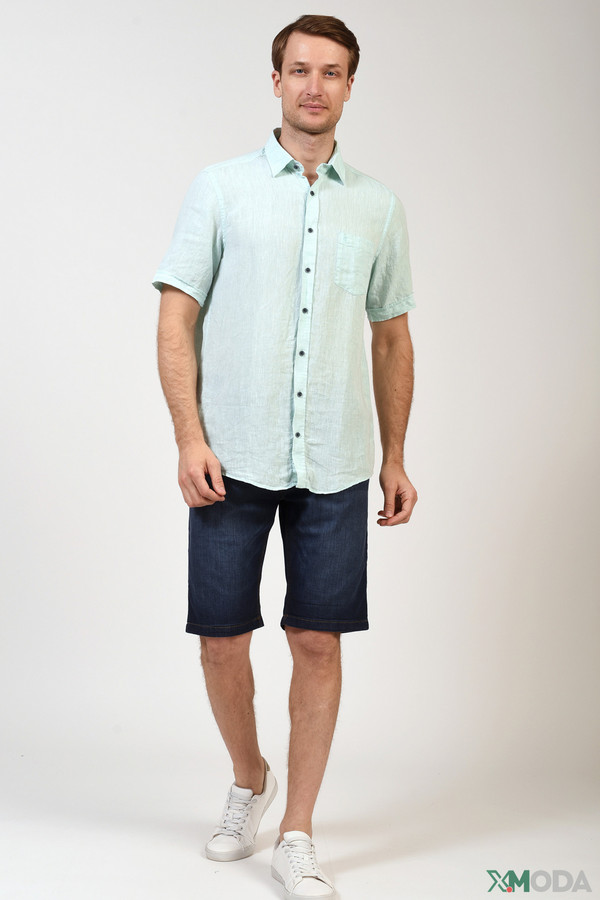 Мужские рубашки с коротким рукавом Casa Moda, размер 46-48 - фото 2