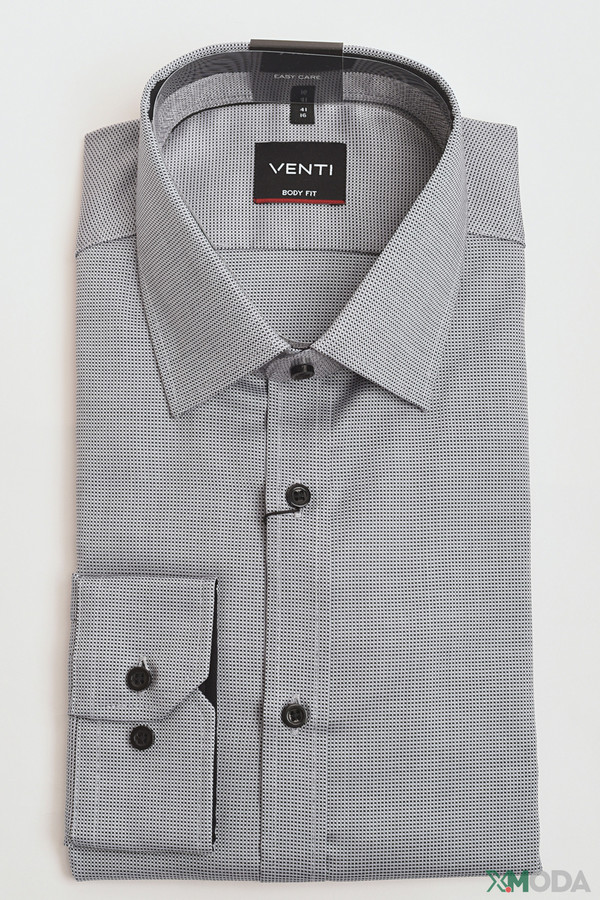 Рубашка с длинным рукавом Venti, размер ворот 40, плечи 48 - фото 7