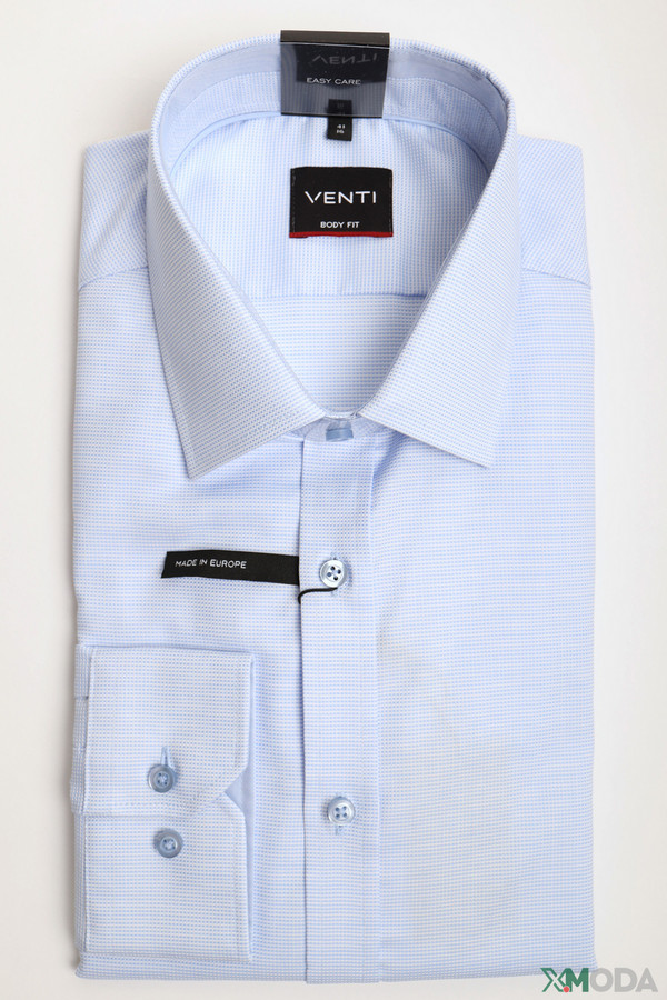 Рубашка с длинным рукавом Venti, размер ворот 42, плечи 52 - фото 1