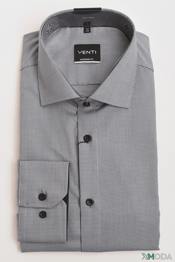 Рубашка с длинным рукавом Venti, размер ворот 43, плечи 54 - фото 5