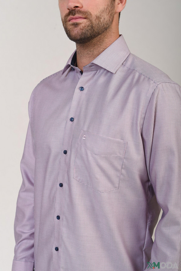 Рубашка с длинным рукавом Olymp, размер ворот 45, плечи 58 - фото 4