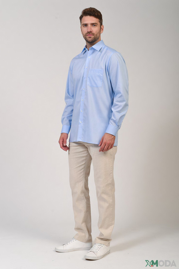 Рубашка с длинным рукавом Marvelis, размер ворот 42, плечи 52 - фото 2