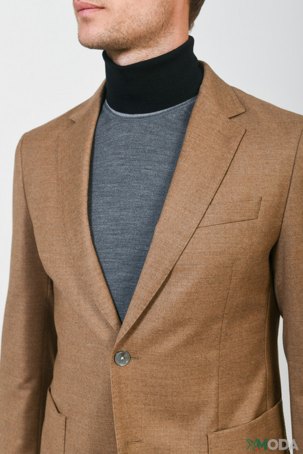 Пиджак Boss Business, размер 54, цвет бежевый - фото 5