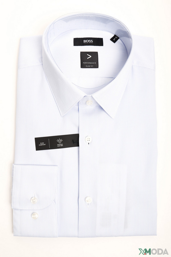 Рубашка Boss Business, размер 44, цвет белый - фото 5