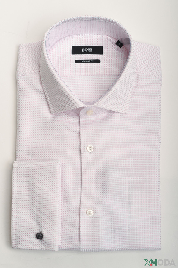 Рубашка Boss Business, размер 46, цвет розовый - фото 1