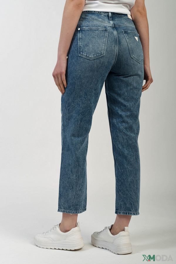 Модные джинсы Guess, размер 42-44(L32), цвет синий - фото 3