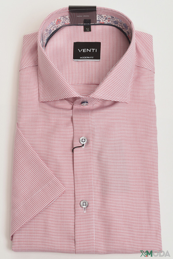 Мужские рубашки с коротким рукавом Venti, размер 56 - фото 1