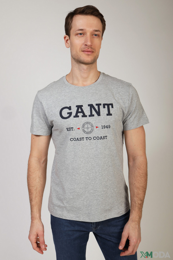 Футболкa Gant, размер 48 - фото 1