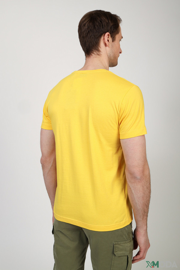 Футболкa Gant, размер 56, цвет жёлтый - фото 3
