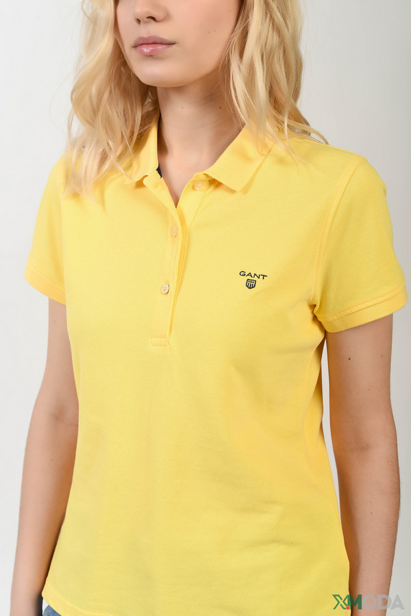 Блузa Gant, размер 40-42, цвет жёлтый - фото 4