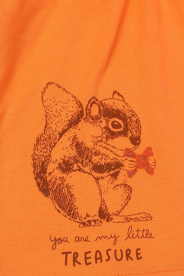 Джемпер КотМарКот, размер 122, цвет оранжевый - фото 5