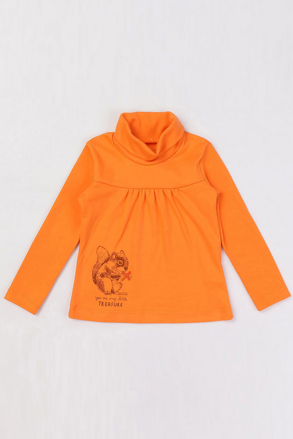 Джемпер КотМарКот, размер 122, цвет оранжевый - фото 3