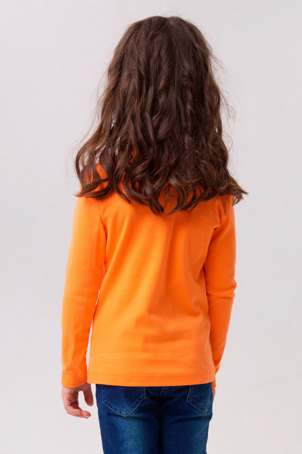 Джемпер КотМарКот, размер 122, цвет оранжевый - фото 2