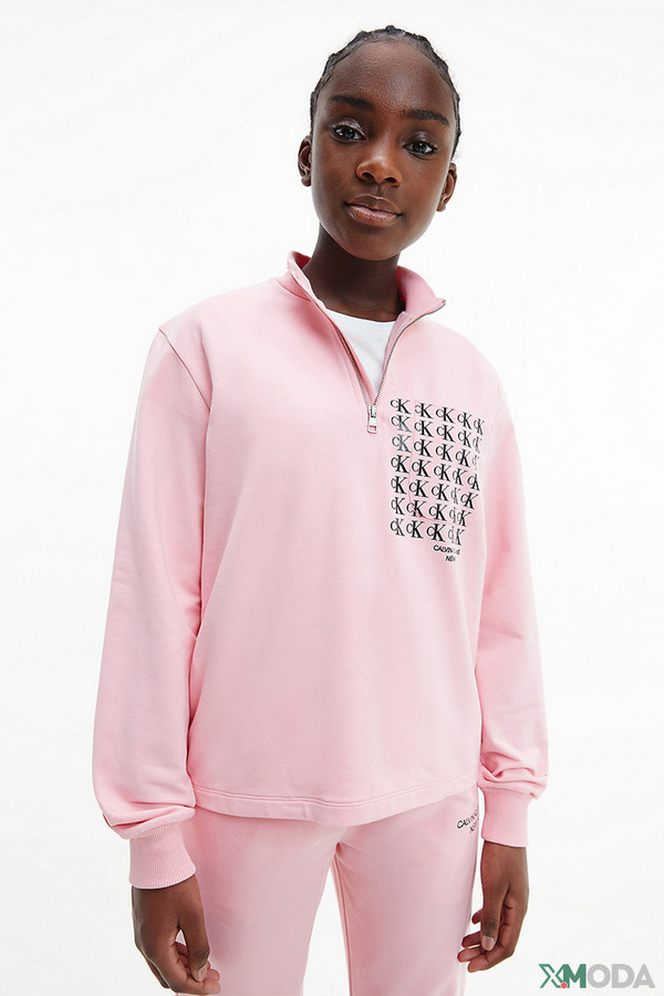 Джемперы и кардиганы Calvin Klein Jeans, размер 36-140, цвет розовый - фото 1