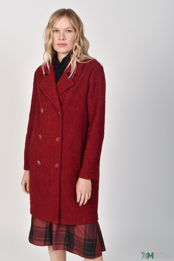 Пальто Penny Black Grey, размер 42, цвет красный - фото 2