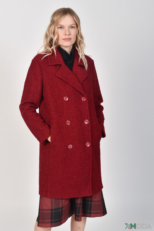 Пальто Penny Black Grey, размер 42, цвет красный - фото 1