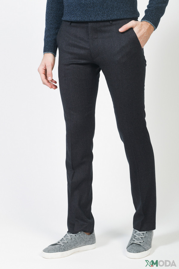 Классические брюки Berwich, размер 52, цвет синий - фото 1