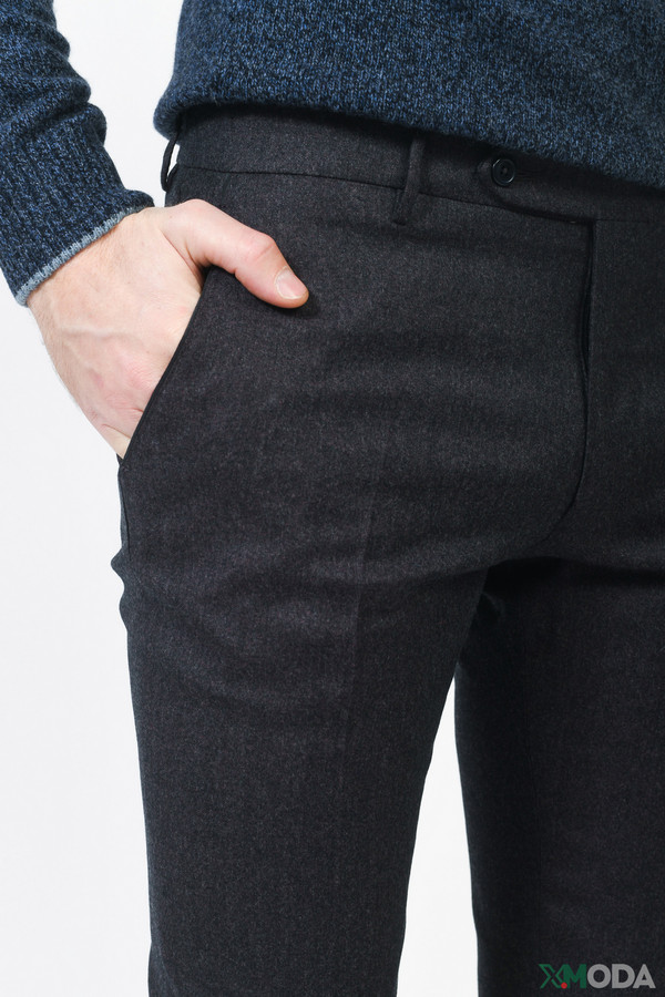 Классические брюки Berwich, размер 52, цвет синий - фото 4