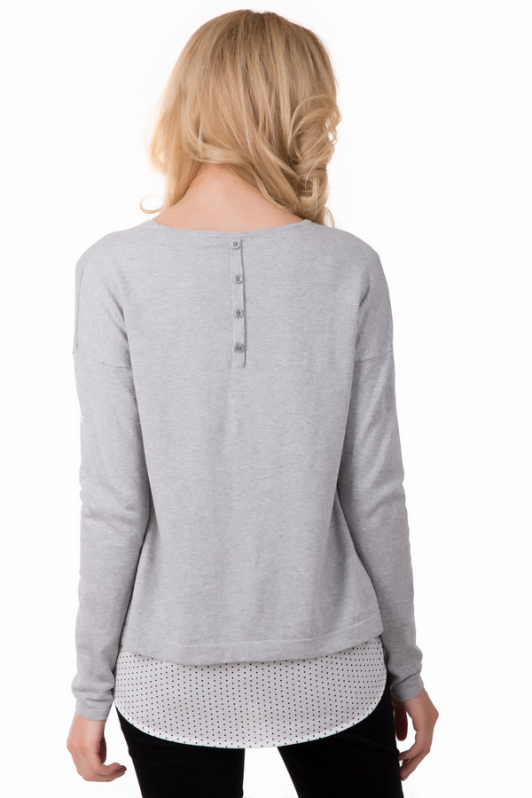 Пуловер s.Oliver, размер 44, цвет серый - фото 2