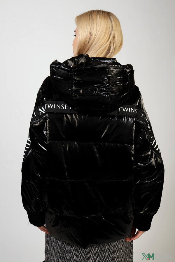 Куртка Twin Set, размер 40-42, цвет чёрный - фото 5