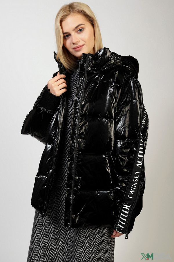 Куртка Twin Set, размер 40-42, цвет чёрный - фото 1