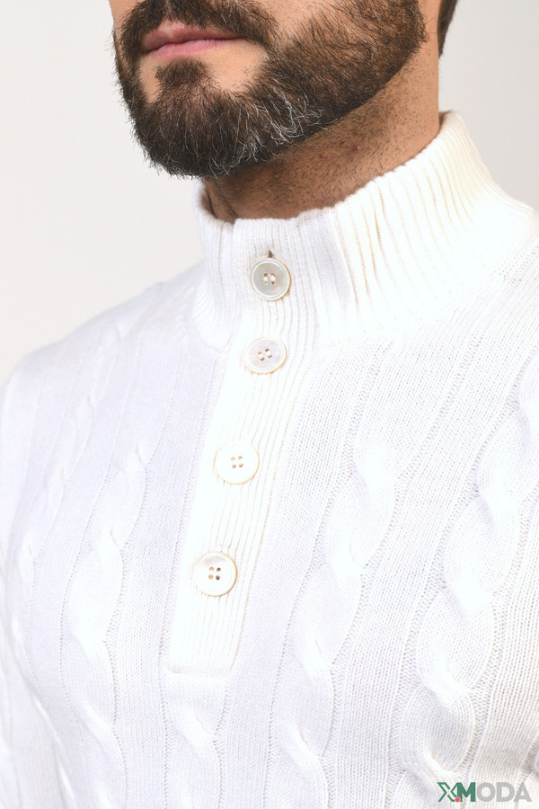 Джемпер Gran Sasso, размер 52, цвет белый - фото 4