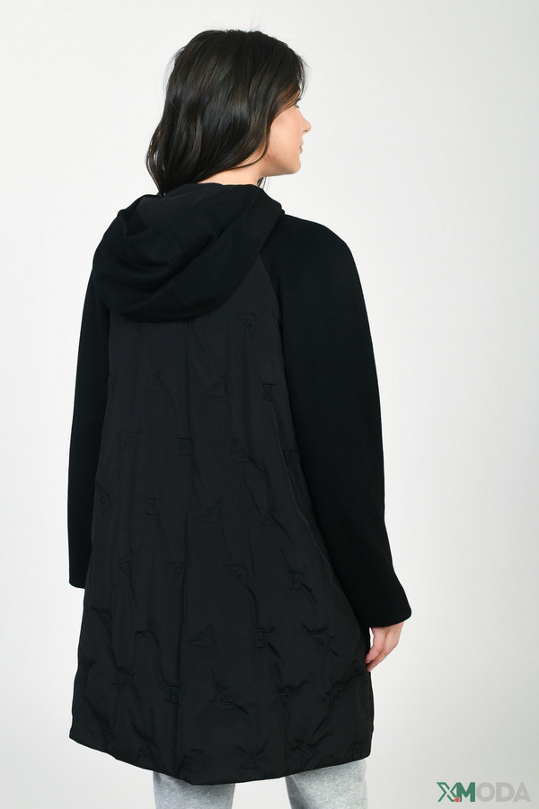 Пальто Emporio Armani, размер 42, цвет чёрный - фото 3