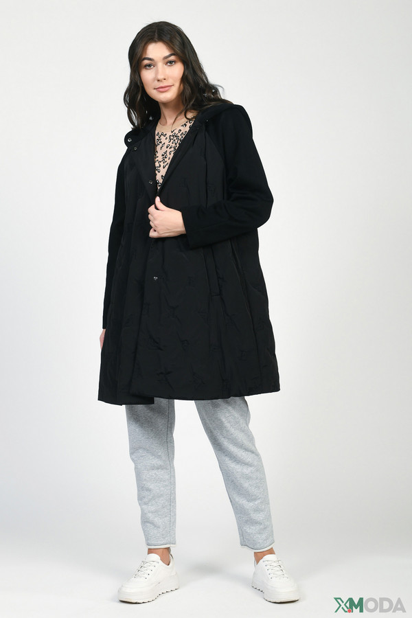 Пальто Emporio Armani, размер 42, цвет чёрный - фото 5
