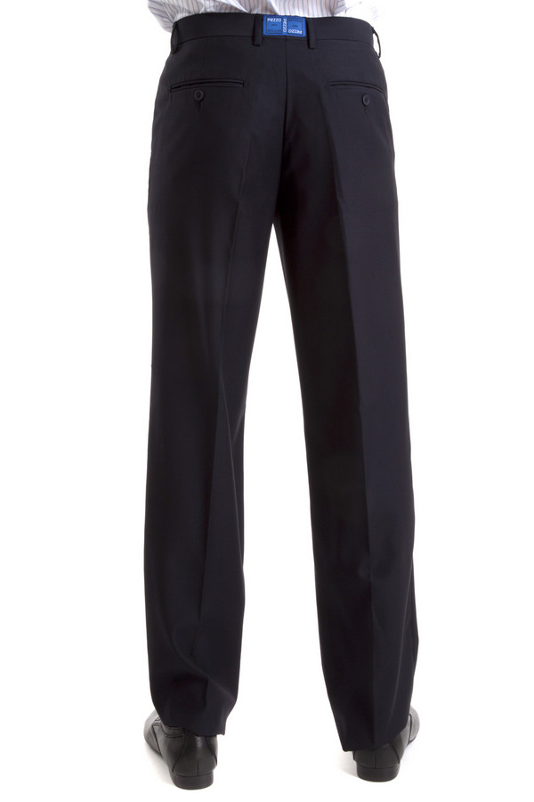 Классические брюки Pezzo, размер 50, цвет чёрный - фото 1