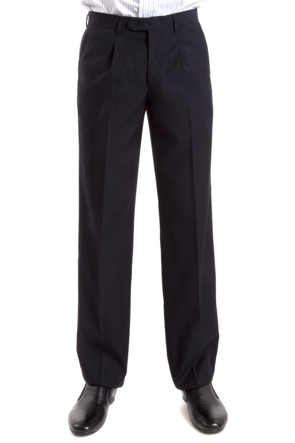 Классические брюки Pezzo, размер 50, цвет чёрный - фото 2