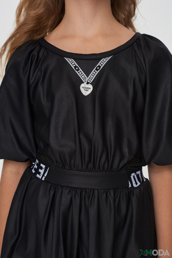 Платье Choupette, размер 32-128, цвет чёрный - фото 4
