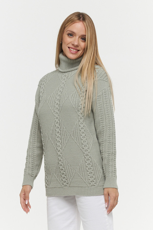 Пуловер VAY, размер 44, цвет серый - фото 1