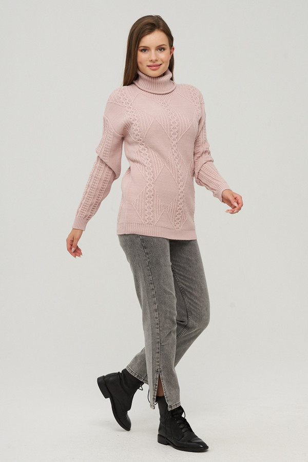 Пуловер VAY, размер 44, цвет розовый - фото 2