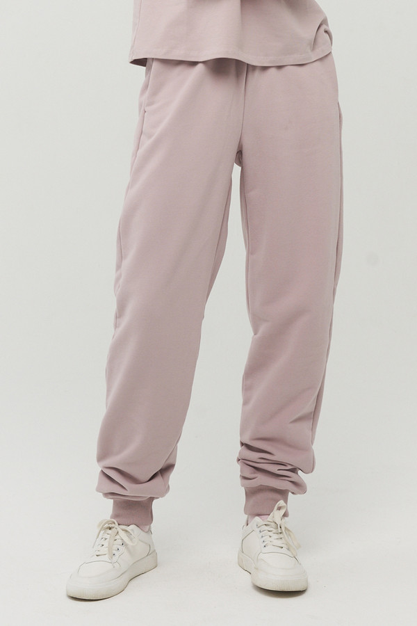 Спортивные брюки BE YOU, размер 42-44, цвет розовый