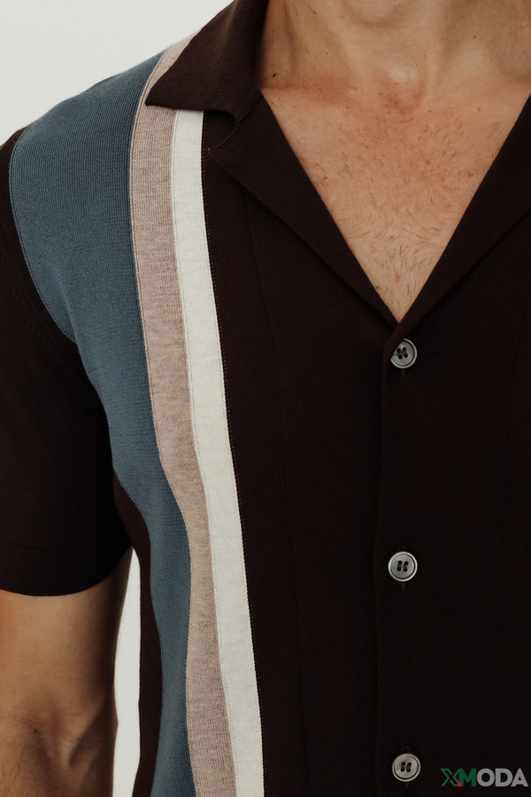 Рубашка Gran Sasso, размер 54, цвет разноцветный - фото 5