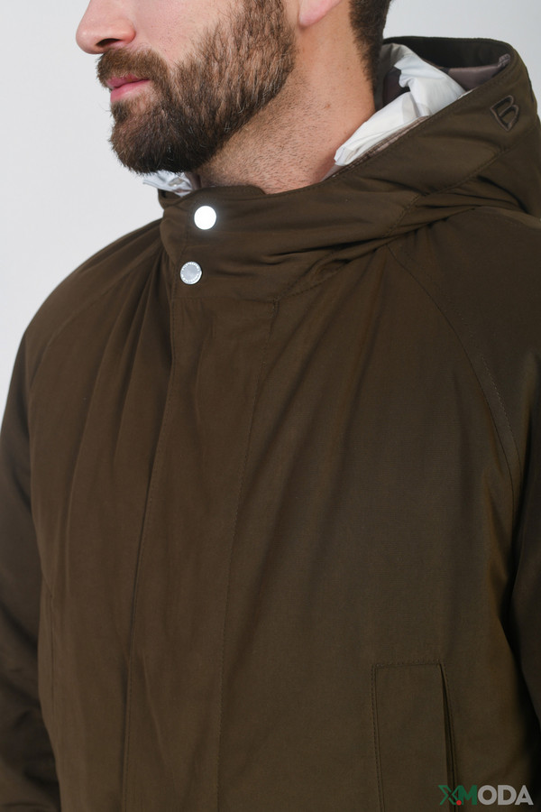 Пальто Baldessarini, размер 50, цвет зелёный - фото 6