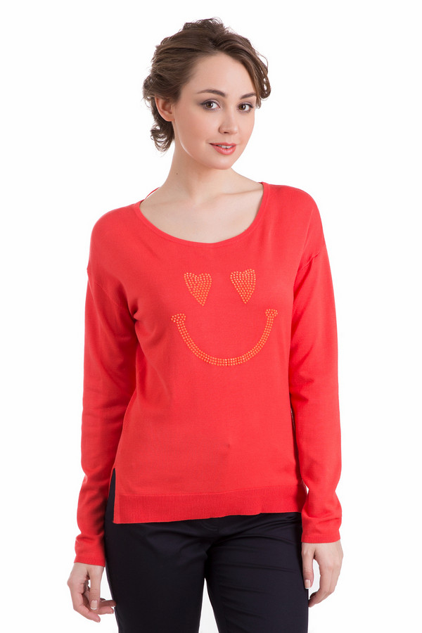 Пуловер Pezzo, размер 46, цвет красный - фото 1