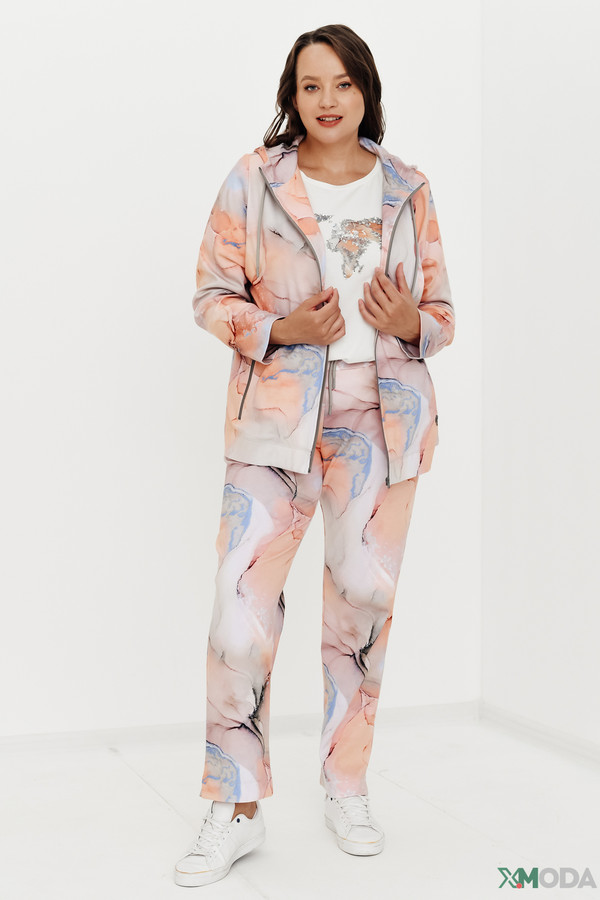 Жакет Frapp, размер 56, цвет разноцветный - фото 2