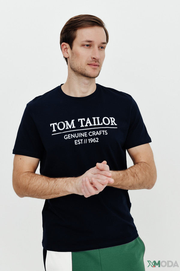 Футболкa Tom Tailor черного цвета