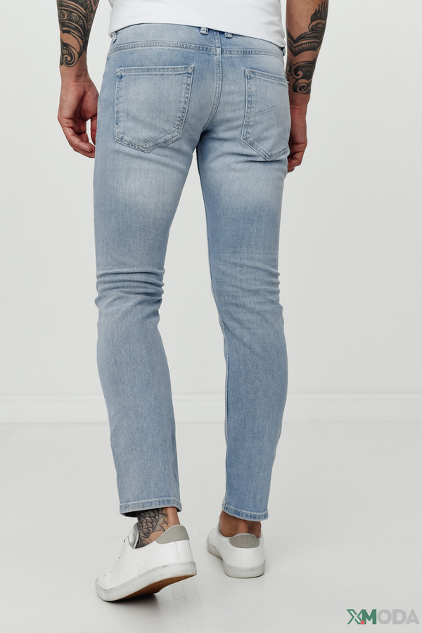 Модные джинсы Tom Tailor, размер 52, цвет голубой - фото 4