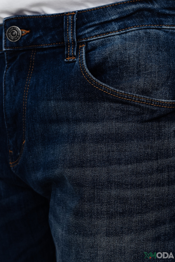Модные джинсы Tom Tailor, размер 54, цвет синий - фото 7